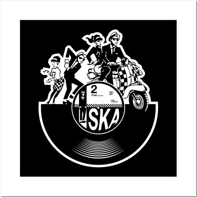 Ska Vinyl Wall Art by JustSka